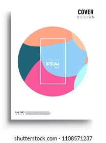 Covers background template with Abstract colorful design and modern abstract pattern. Vector templates for modern design, cover, template, decorated, brochure.