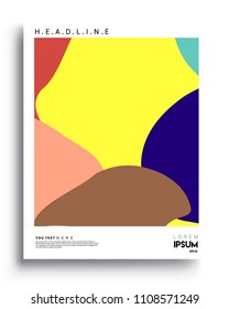Covers background template with Abstract colorful design and modern abstract pattern. Vector templates for modern design, cover, template, decorated, brochure.