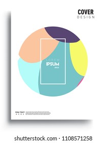 Covers background template with Abstract colorful design and modern abstract pattern. Vector templates for modern design, cover, template, decorated, brochure.