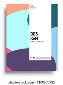 Covers background template with Abstract colorful design and modern abstract pattern. Vector templates for modern design, cover, template, decorated, brochure.