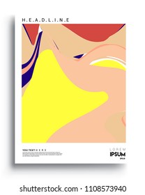 Covers background template with Abstract colorful design and modern abstract pattern. Vector templates for modern design, cover, template, decorated, brochure.