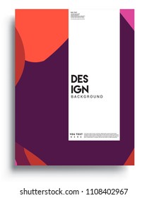 Covers background template with Geometric Abstract colorful design and modern abstract pattern. Vector templates for modern design, cover, template, decorated, brochure.