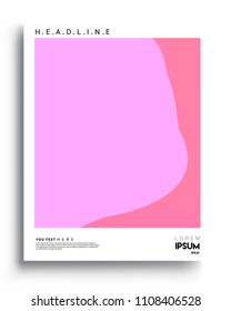 Covers background template with Geometric Abstract colorful design and modern abstract pattern. Vector templates for modern design, cover, template, decorated, brochure.