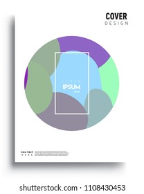 Covers background template with Geometric Abstract colorful design and modern abstract pattern. Vector templates for modern design, cover, template, decorated, brochure.