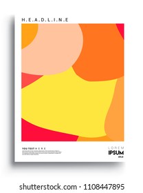 Covers background template with Geometric Abstract colorful design and modern abstract pattern. Vector templates for modern design, cover, template, decorated, brochure.