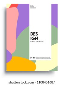 Covers background template with Geometric Abstract colorful design and modern abstract pattern. Vector templates for modern design, cover, template, decorated, brochure.