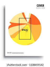 Covers background template with Geometric Abstract colorful design and modern abstract pattern. Vector templates for modern design, cover, template, decorated, brochure.
