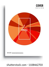 Covers background template with Geometric Abstract colorful design and modern abstract pattern. Vector templates for modern design, cover, template, decorated, brochure.