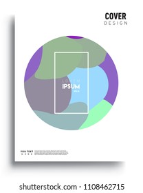 Covers background template with Geometric Abstract colorful design and modern abstract pattern. Vector templates for modern design, cover, template, decorated, brochure.