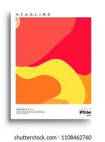 Covers background template with Geometric Abstract colorful design and modern abstract pattern. Vector templates for modern design, cover, template, decorated, brochure.