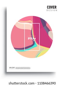 Covers background template with Geometric Abstract colorful design and modern abstract pattern. Vector templates for modern design, cover, template, decorated, brochure.