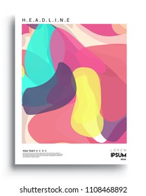 Covers background template with Geometric Abstract colorful design and modern abstract pattern. Vector templates for modern design, cover, template, decorated, brochure.