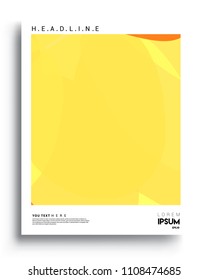 Covers background template with Geometric Abstract colorful design and modern abstract pattern. Vector templates for modern design, cover, template, decorated, brochure.