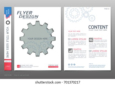 Covers Book Design Template Vector, Business Engineering Concepts, Can Be Adapt To Annual Report, Brochure, Flyer, Leaflet, Fact Sheet, Sale Kit, Catalog, Magazine, Booklet, Portfolio, Poster.