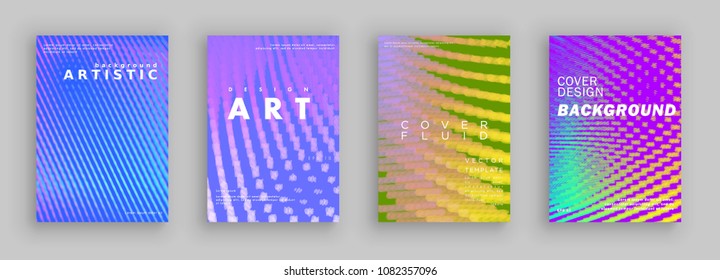 Covers design. Colorful halftone gradients. Background art patterns. Vector template brochures, flyers, presentations, leaflet, magazine a4 size