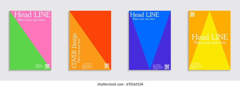 Covers design. Eps10 vector.