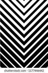 Vector Stripes Pattern Black White Geometric Stock Vector (Royalty Free ...