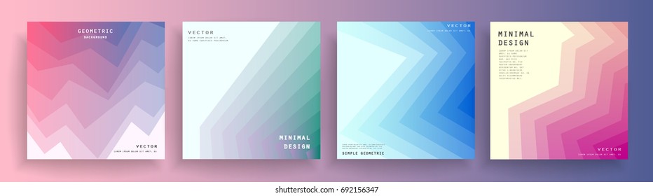 Covers design. Shapes multiply on white backgrounds. Eps10 