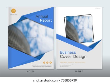 Covers design with space for photo background, Can be adapt to annual report, brochure, flyer, leaflet, fact sheet, sale kit, catalog, magazine, booklet, portfolio, poster, Vector template in A4 size.