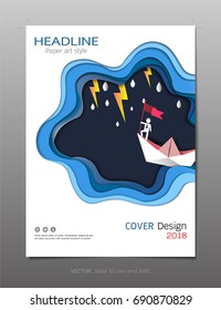 Covers design template, Inspiration for leadership and success concept, Use for your design all media, Easy to use and edit by add your own logo, images, and text, whatever you want.