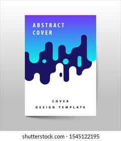 Covers with Flat & Dynamic Design. Geometric shapes Dynamic wavy form with irregular parallel rounded lines in motion. Applicable for Banners, Placards, Posters, Flyers and Banner Designs.