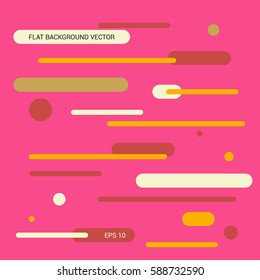 Covers with flat geometric colorful background. Applicable for Banners, Placards, Posters, vector template.