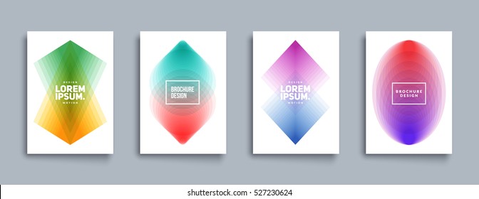 Covers with geometric shapes multiply. Applicable for Banners, Placards, Posters, Flyers and Banner Designs. Eps10 vector template.