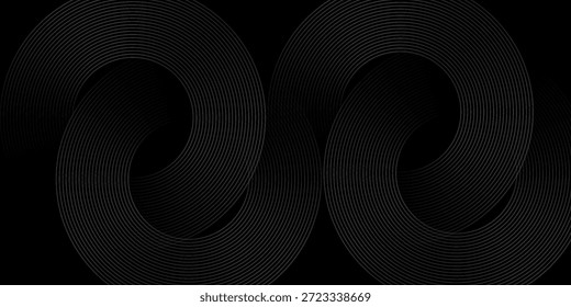 Covers with metallic linear shapes. Applicable for Banners, Placards, Posters, Flyers and Banner Designs. Eps10 vector template.