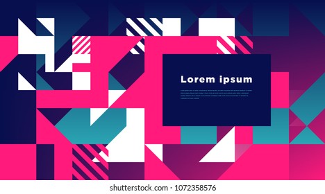 Covers with minimal design. Cool geometric backgrounds for your design.