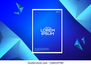 Covers with minimal design. Cool geometric backgrounds for your design. 