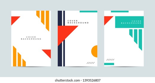 Covers with minimal design. Cool geometric backgrounds for your design. Applicable for Banners, Placards, Posters, Flyers etc. Eps10 vector