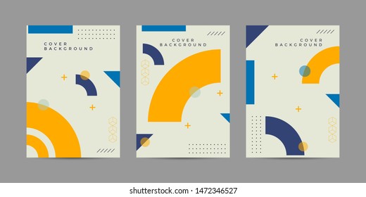 Covers with minimal design. Cool geometric backgrounds for your design. Applicable for Banners, Placards, Posters, Flyers etc. Eps10 vector