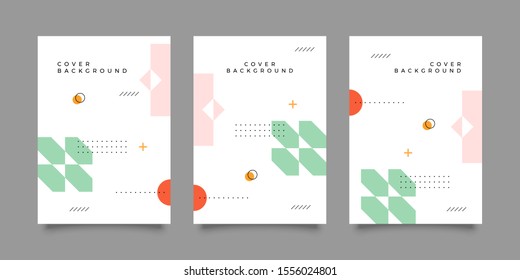 Covers with minimal design. Cool geometric backgrounds for your design. Applicable for Banners, Placards, Posters, Flyers etc. Eps10 vector