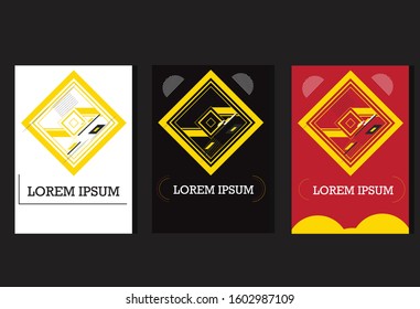 Covers with minimal design. Cool geometric backgrounds for your design. Applicable for Banners, Placards, Posters, Flyers etc. Eps10