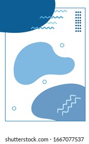 Covers with minimal design. Cool geometric backgrounds for your design. eps 10