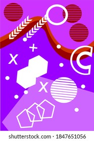Covers with minimal design. Cool geometric backgrounds for your design. Applicable for Banners, Placards, Posters, Flyers etc. Eps10 vector template.
