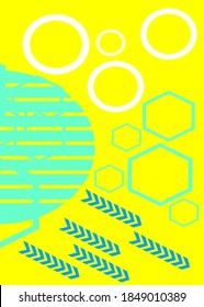 Cubiertas con un diseño mínimo. Tonos geométricos geniales para tu diseño. Aplicable a la plantilla vectorial Banners, Placards, Posters, Flyers, etc. Eps10.