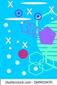 Covers with minimal design. Cool geometric backgrounds for your design. Applicable for Banners, Placards, Posters, Flyers etc. Eps10 vector template.