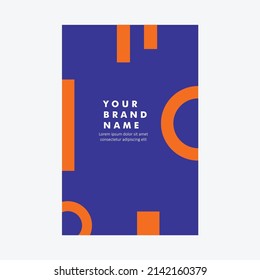 Cubiertas con un diseño mínimo. Tonos geométricos geniales para tu diseño. Aplicable a la plantilla vectorial Banners, Placards, Posters, Flyers, etc. Eps10.