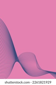 Covers with minimalist design. Geometric background with wavy halftone lines. Good for banners, placards, posters, flyers etc. Vector illustration.