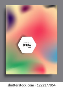 Covers template with abstract and modern design, liquid colorful shapes. elegant design for cover and abstract background

