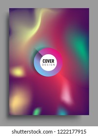 Covers template with abstract and modern design, liquid colorful shapes. elegant design for cover and abstract background
