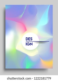 Covers template with abstract and modern design, liquid colorful shapes. elegant design for cover and abstract background