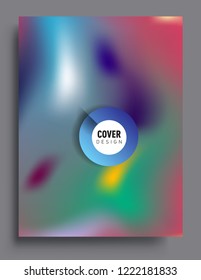 Covers template with abstract and modern design, liquid colorful shapes. elegant design for cover and abstract background