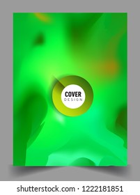 Covers template with abstract and modern design, liquid colorful shapes. elegant design for cover and abstract background