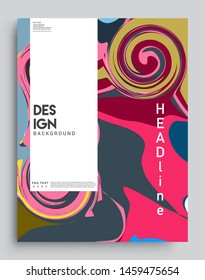 Covers template with abstract and modern design, Colorful geometric shapes. elegant design for cover and abstract background