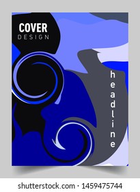Covers template with abstract and modern design, Colorful geometric shapes. elegant design for cover and abstract background