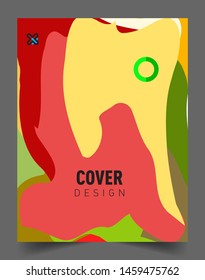 Covers template with abstract and modern design, Colorful geometric shapes. elegant design for cover and abstract background