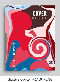 Covers template with abstract and modern design, Colorful geometric shapes. elegant design for cover and abstract background