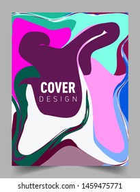 Covers template with abstract and modern design, Colorful geometric shapes. elegant design for cover and abstract background